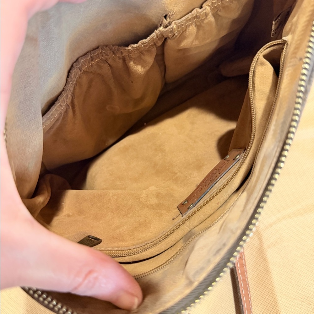 Patricia Nash Tan Leather Envelope Flap Crossbody - Picture 10 of 15